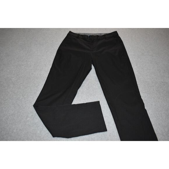 PUMA Golf Pants Mens Size 30 x 31 Slim Fit Performance Polyester Black - Picture 1 of 7